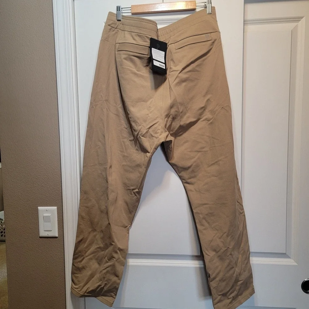Public Rec All Day Every Day Pants 44x30 Khaki Tan Stretch Pull-On